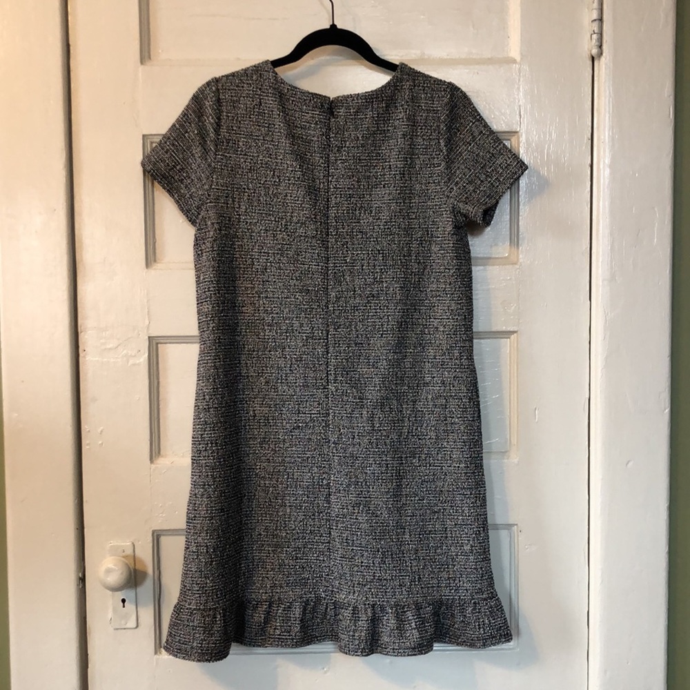 LOFT Ruffle Shift Dress - Picture 3 of 5